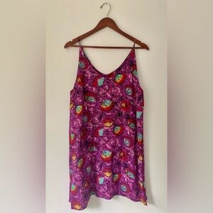 Pepaloves purple seashell patterned dress